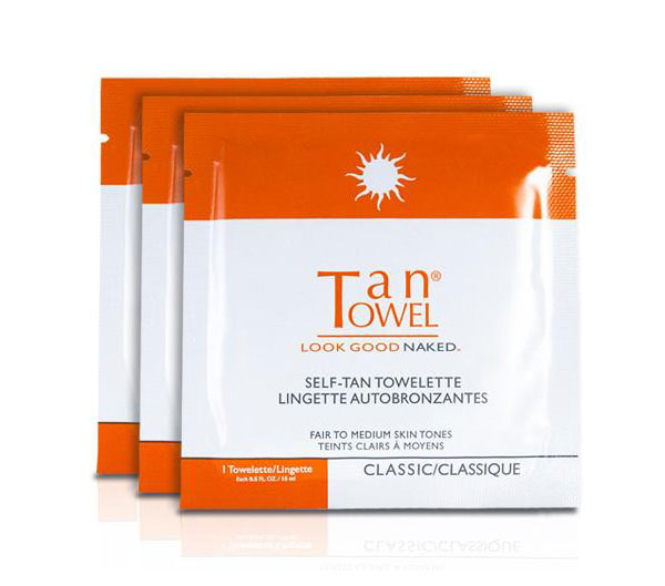 Tan Towel Self Tan Towelettes – Fair to Medium Skin Tone Tan Towel Self Tan Towelettes – Fair to Medium Skin Tone