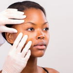 Woman consulting on facial fillers