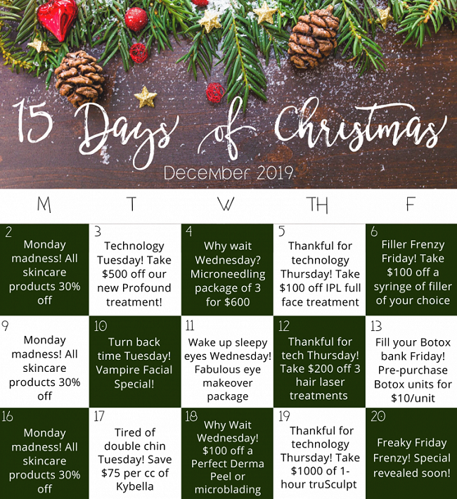 12 Days of Christmas December 2019