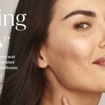 Beautiful woman's face promoting Skinvive injections from Juvederm