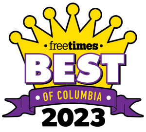 Best of Columbia 2023 logo for about columbia skin clinic, the best dermatology group in the region